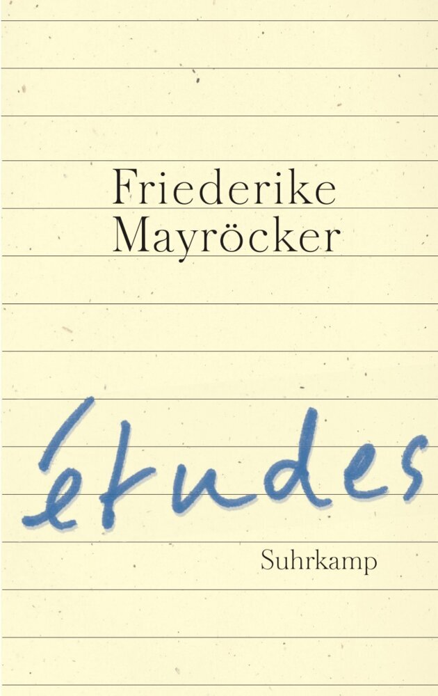 études (Friederike Mayröcker)