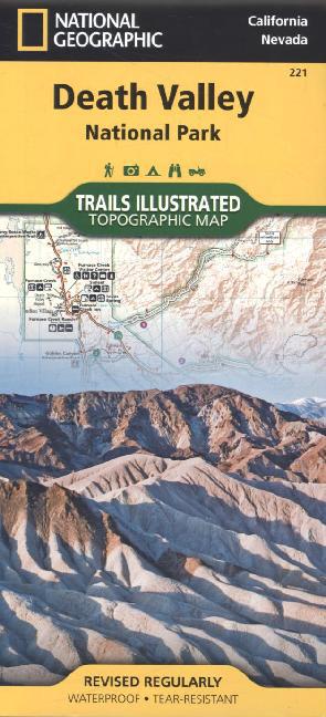 National Geographic Trails Illustrated Map Death Valley National Park