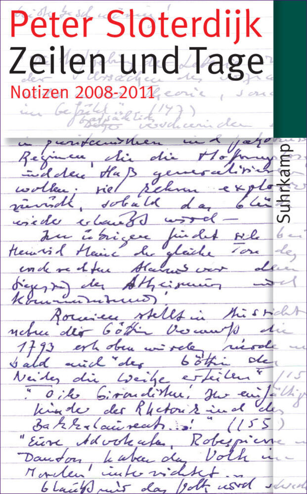 Zeilen und Tage (Peter Sloterdijk)