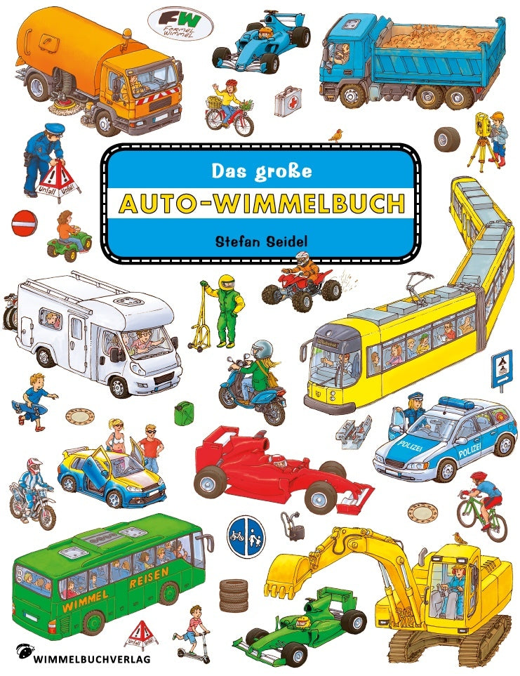 Das große Auto Wimmelbuch (Stefan Seidel)