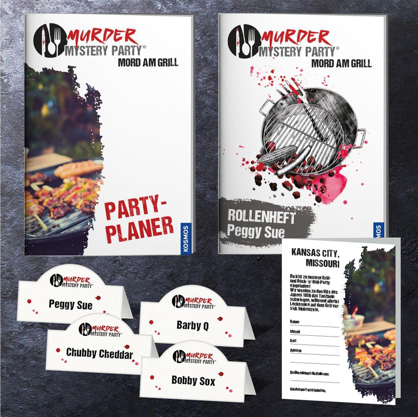 Kosmos Murder Mystery Party - Mord am Grill