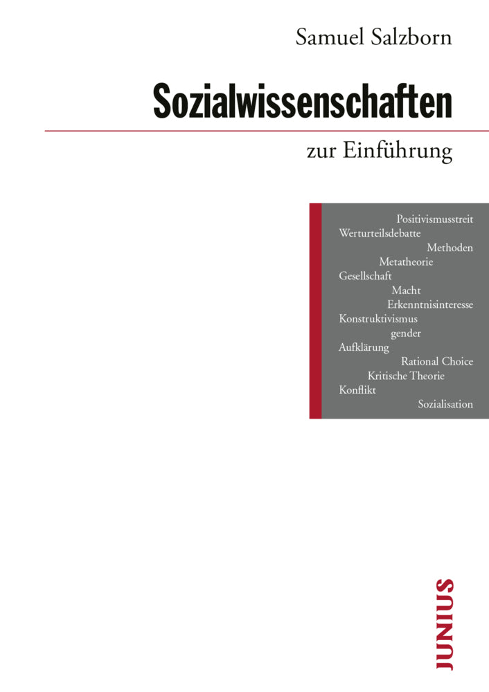 Sozialwissenschaften zur Einführung (Samuel Salzborn)