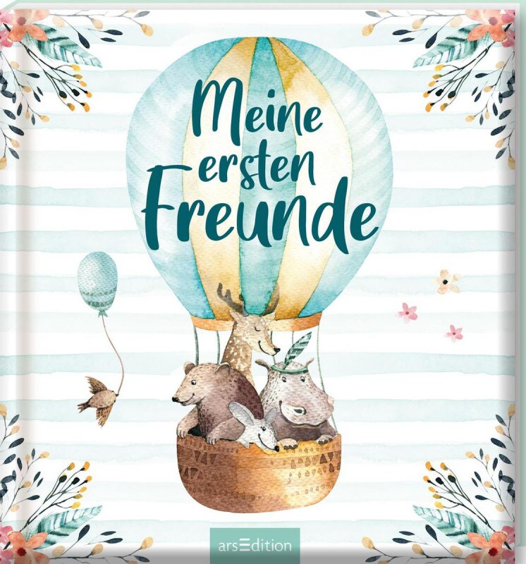 Ars Edition Freundebuch - erste Freunde (Deutsch, 2021)