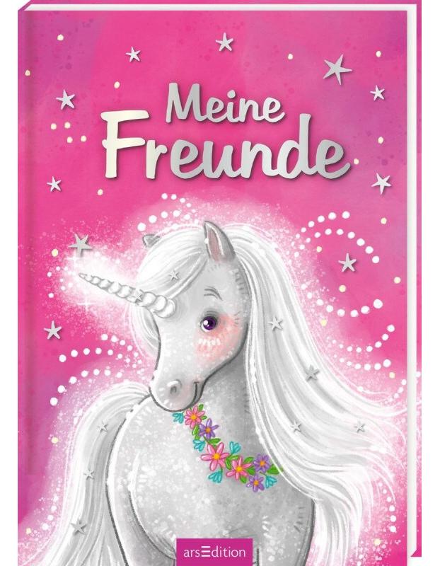 Ars Edition Freundebuch - Zaubereinhorn