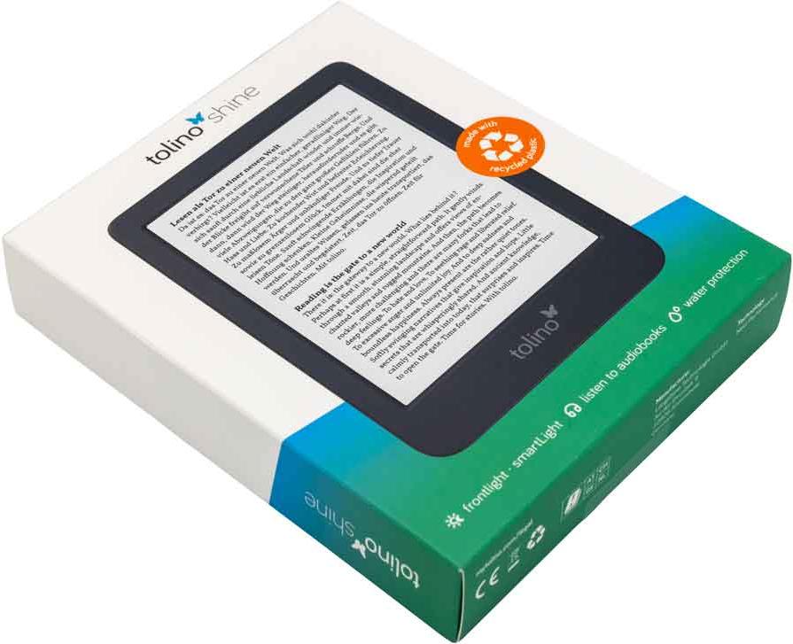 tolino Shine (6", 16 GB, Schwarz)
