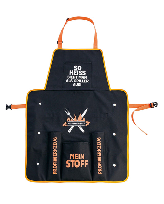 Grillschürze mit Taschen