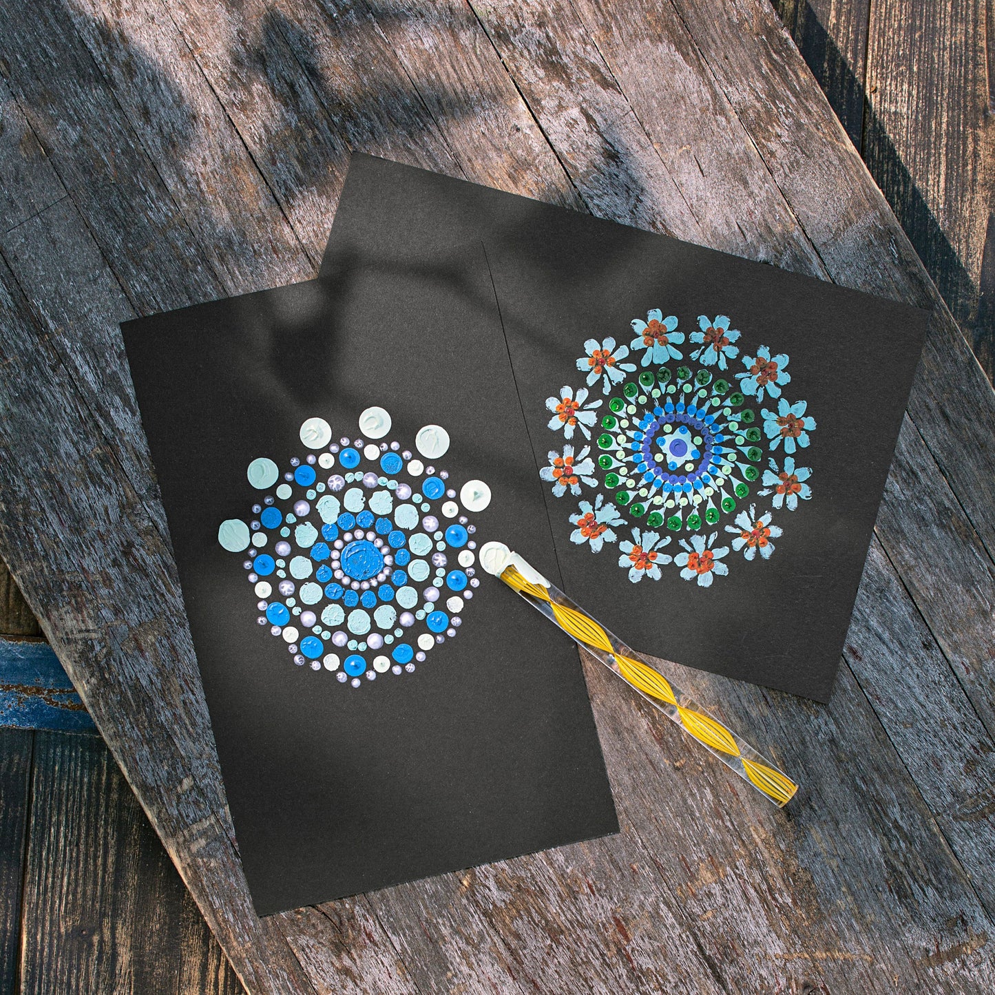 Bastelset "Mandala Dotting" 42-teilig