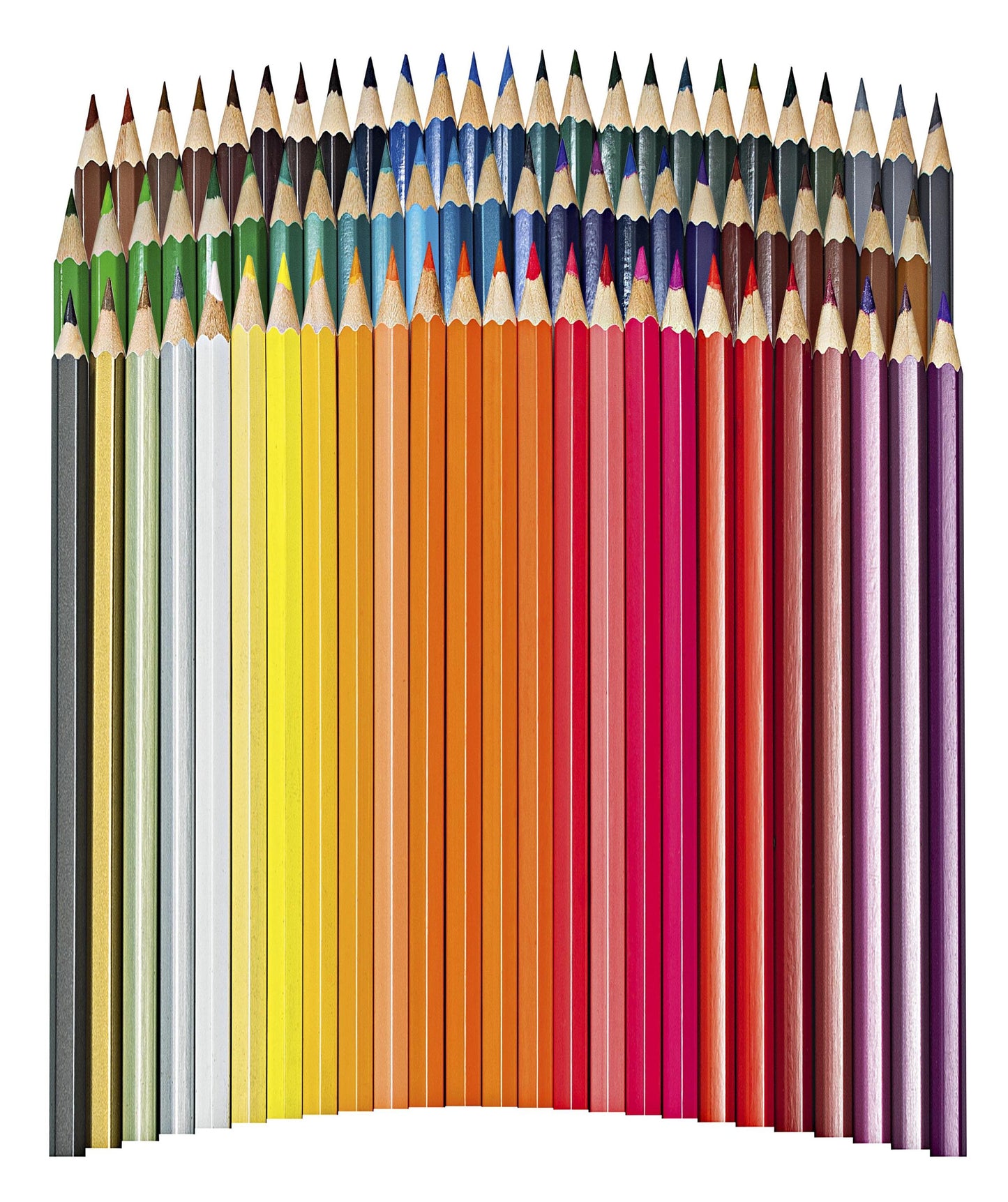 Aquarell-Buntstifte-Set "Zaubersterne" 75-teilig