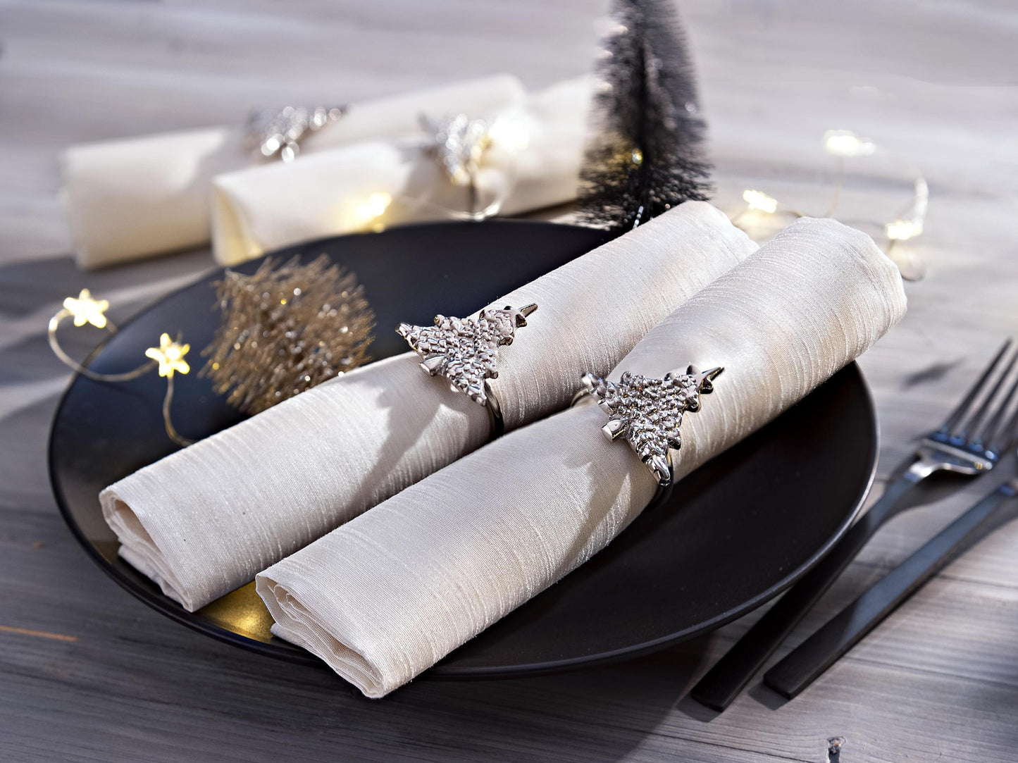 Servietten "Pearl" 50 x 50 cm, 4er-Set