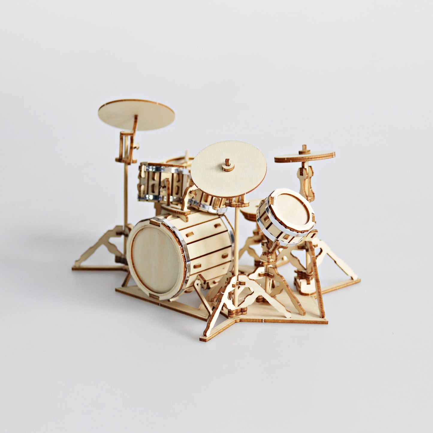 3D Holzpuzzle "Drum Kit"