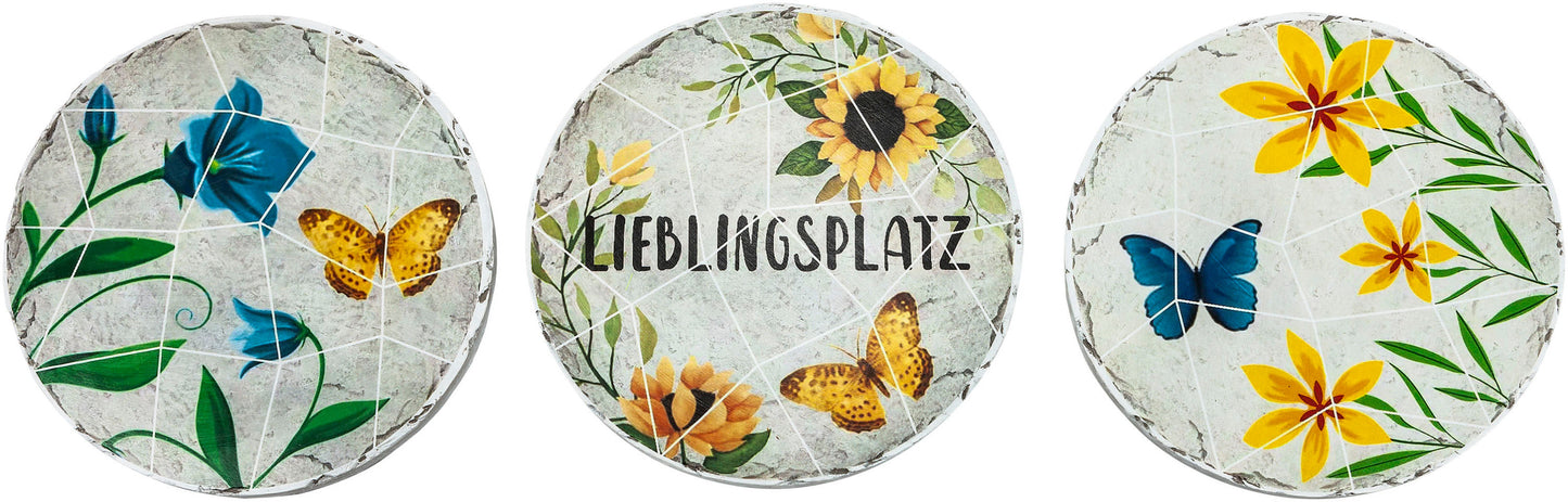 Trittsteine "Mosaik" 3er-Set