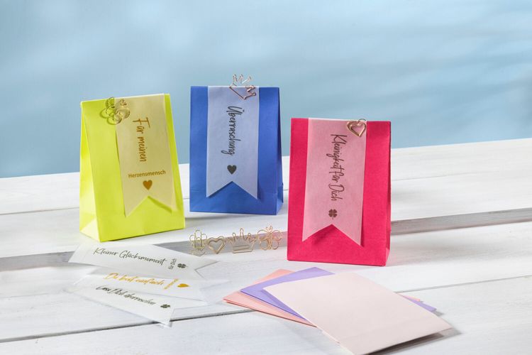Geschenktüten "Colori" 24-teilig