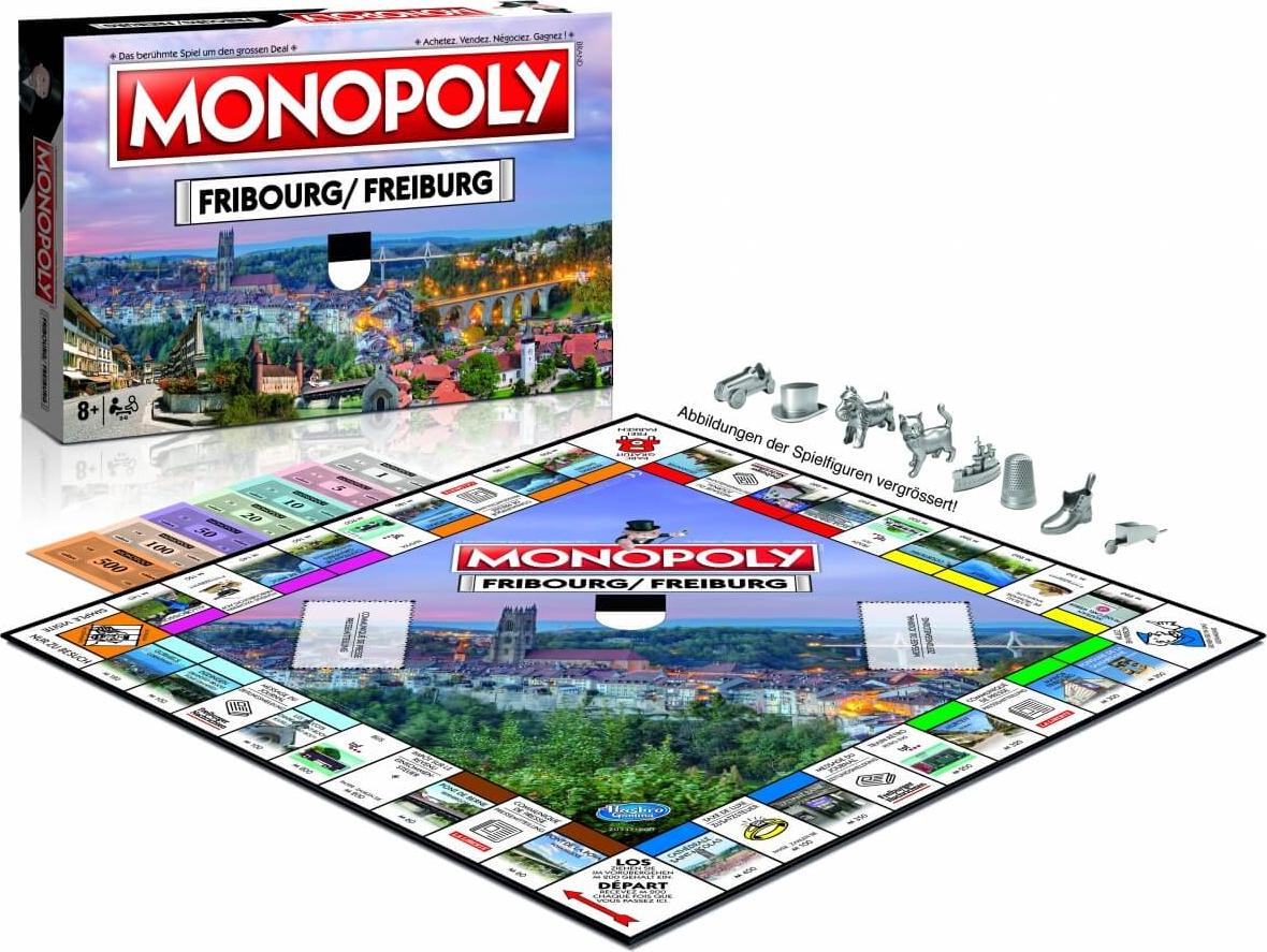 Monopoly Fribourg / Freiburg (Lieferzeit aktuell 2 Tage)