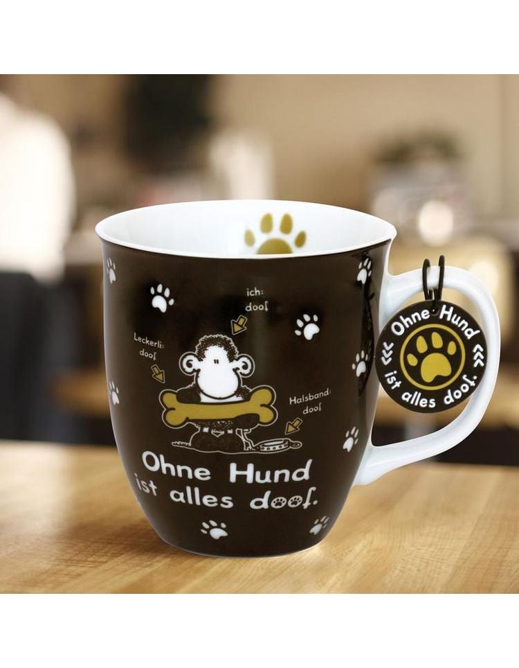 Tasse Ohne Hund ist alles doof
