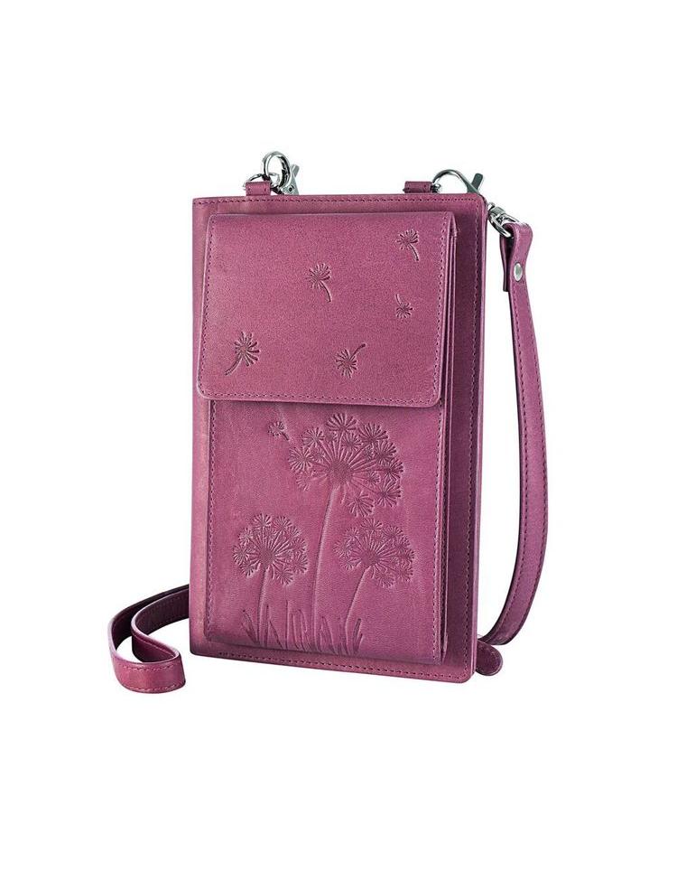 HJP Handytasche "Pusteblume", (Farbe: beere)