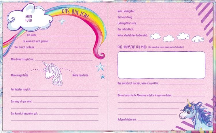 Coppenrath Schreibbuch Meine Freunde (Deutsch, 2017)