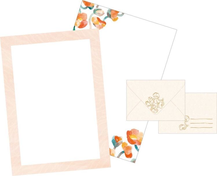 Briefpapier-Set - All about orange