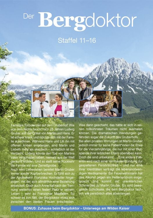 Der Bergdoktor Staffel 11-16 -19DVD