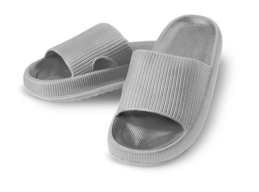 Relax Vital Wolken Slipper grau (Grösse: 40)