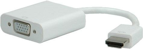 Blank HDMI-VGA Adapterkabel, HDMI ST / VGA BU, 0.15m