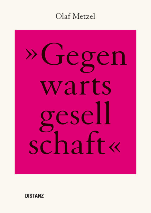 Gegenwartsgesellschaft (Olaf Metzel)