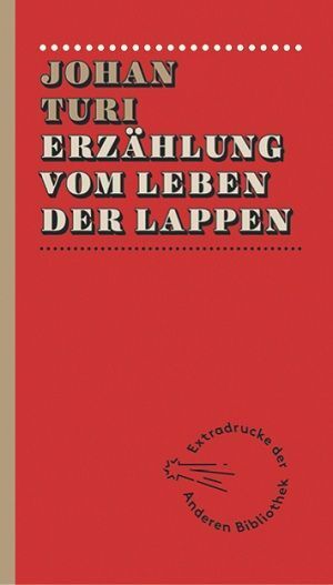 Erzählung vom Leben der Lappen (Johan Turi)