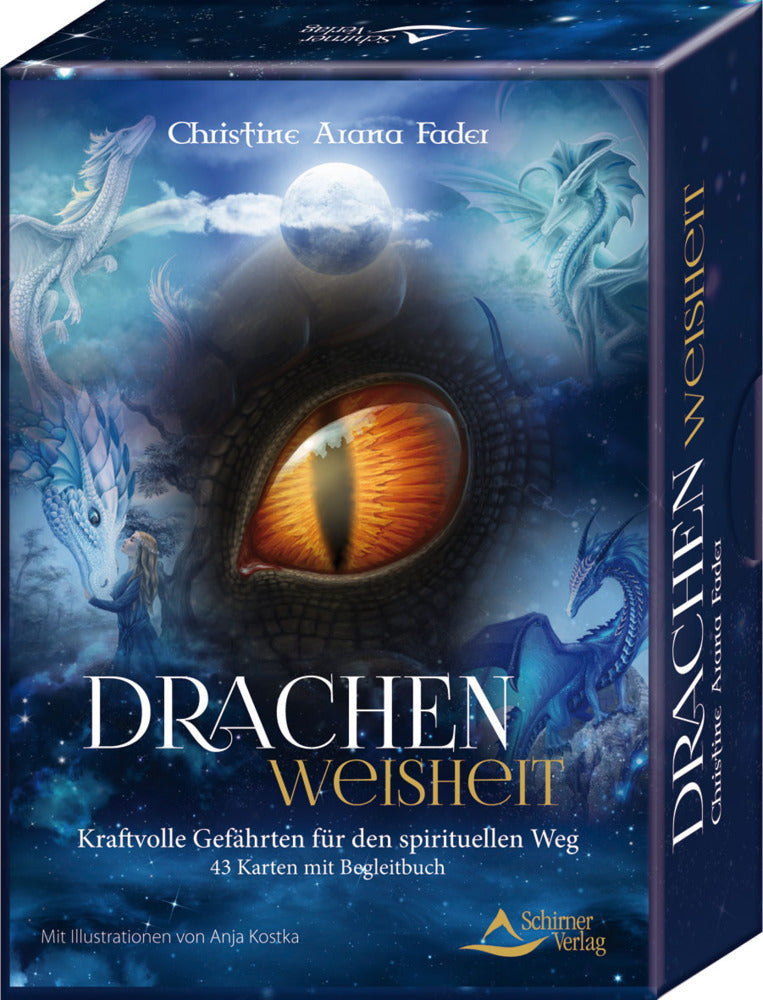 Drachenweisheit, Meditationskarten u. Begleitbuch (Christine Arana Fader)