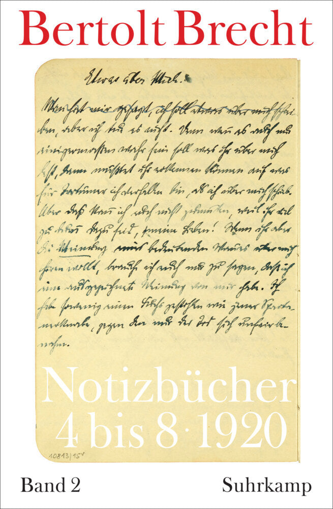 Notizbücher.Bd.2 (Bertolt Brecht)
