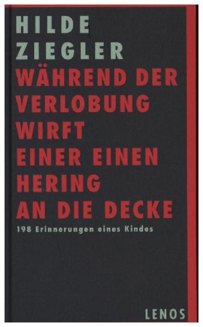 Während der Verlobung wirft einer einen Hering an die Decke (Hilde Ziegler)