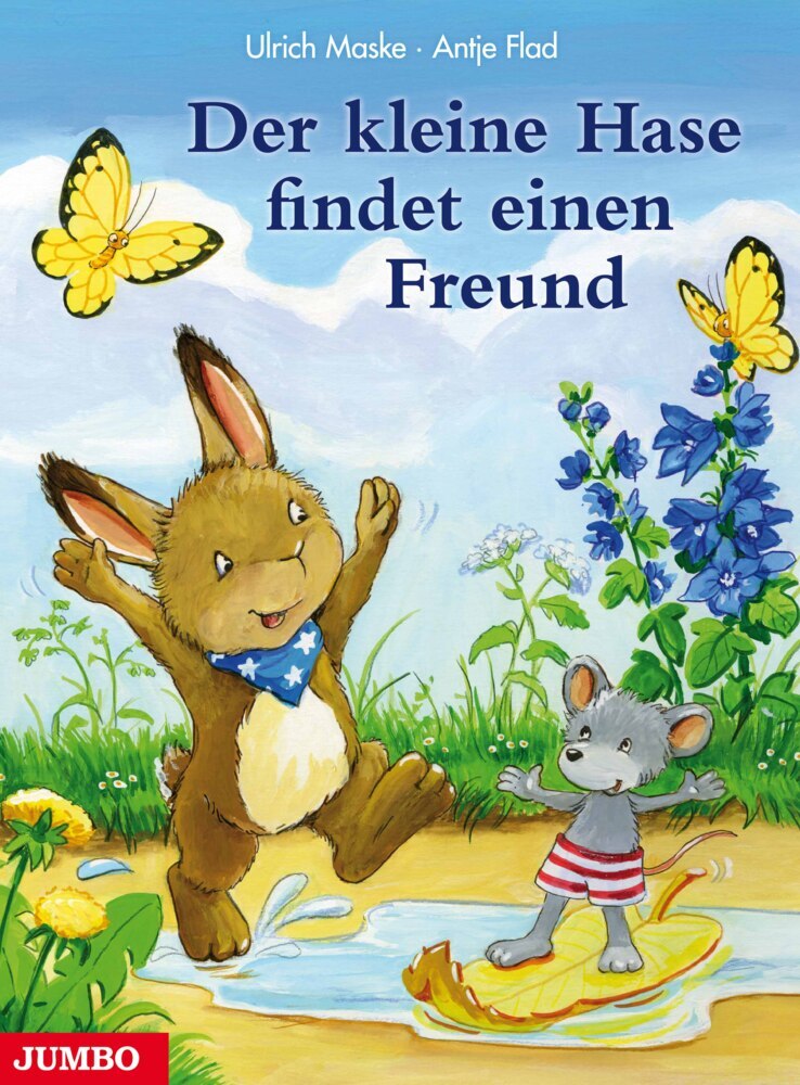 Der kleine Hase findet einen Freund (Antje Flad)