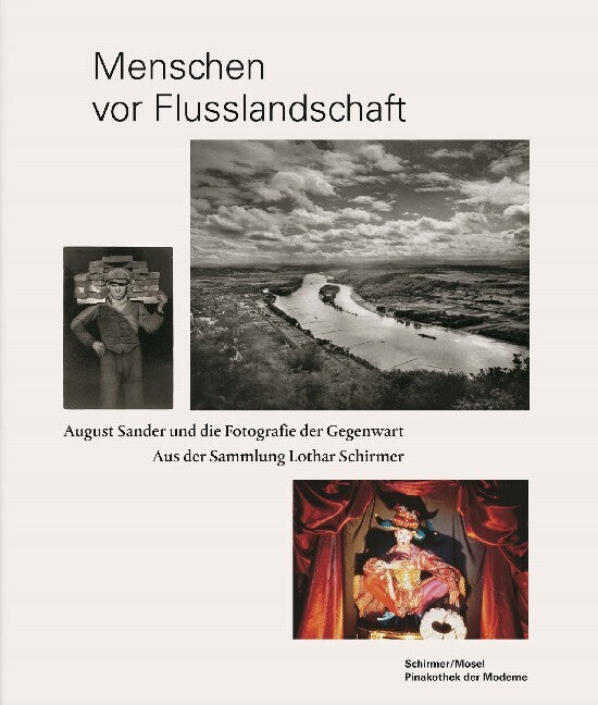 Menschen vor Flusslandschaft (August Sander)