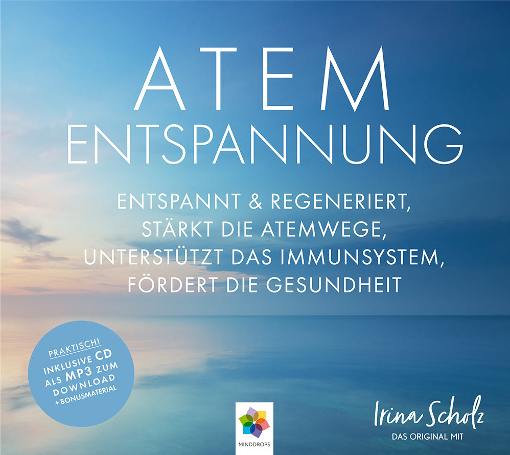 Atementspannung, 2 Audio-CDs + Bonus-MP3s zum Download (Minddrops)