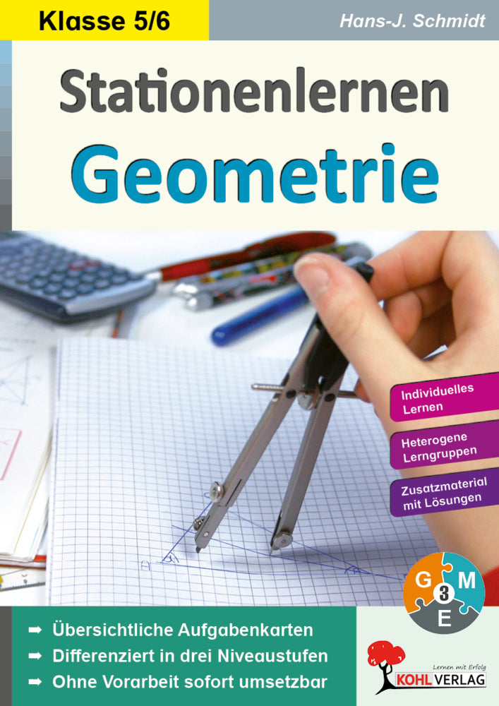 Stationenlernen Geometrie 5.-6. Schuljahr (Hans-J. Schmidt)