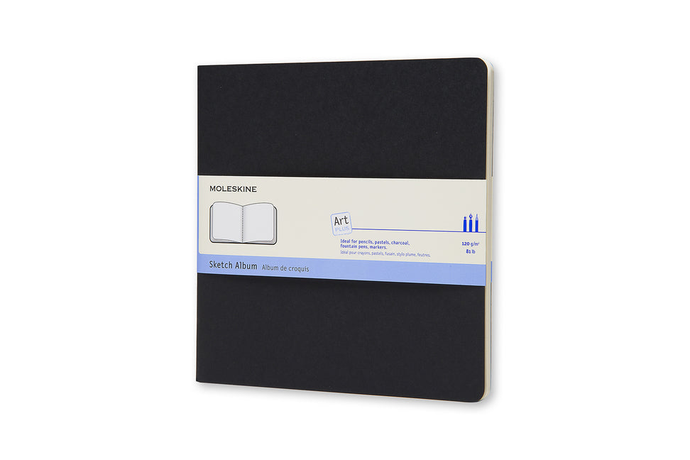Moleskine Skizzenbuch Art Plus 19 x 19 cm, soft cver, schwarz