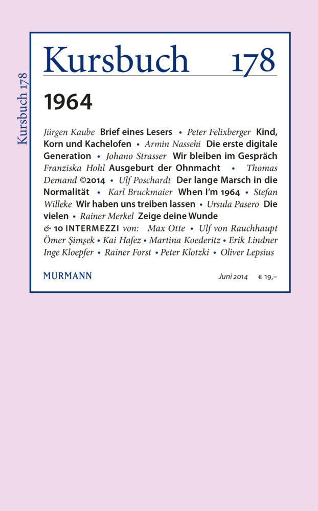 Kursbuch 178 (Armin Nassehi)