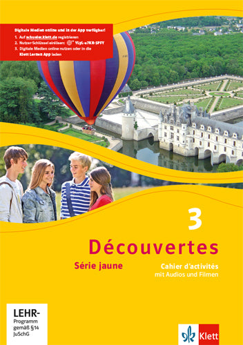 Découvertes 3. Série jaune, m. 1 Beilage.Bd.3