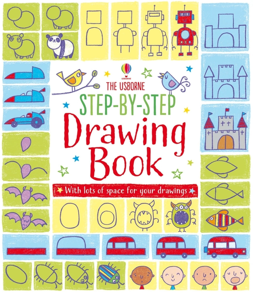 Step-by-step Drawing Book (Fiona Watt)