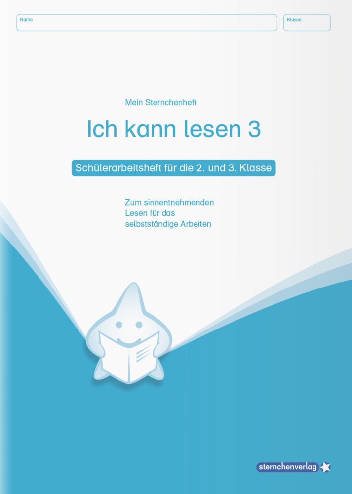 Ich kann lesen 3, Heft für die 2. und 3. Klasse (Sternchenverlag Gmbh)