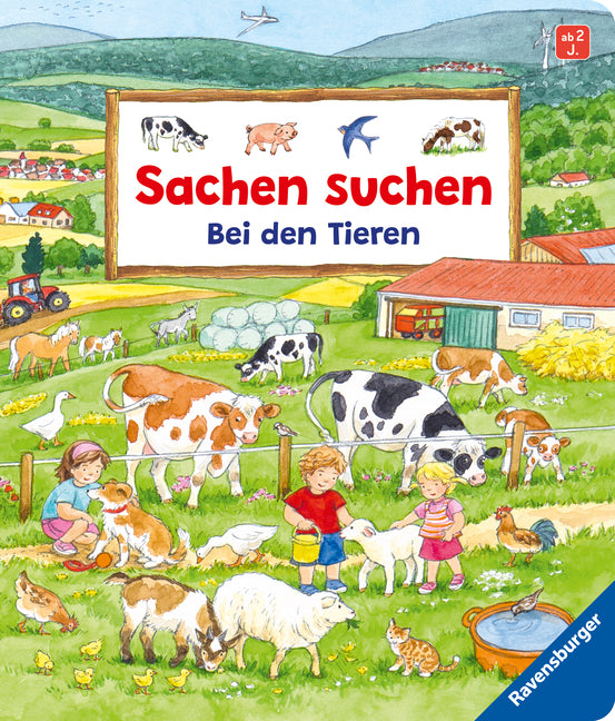 Sachen suchen - Bei den Tieren (Susanne Gernhäuser)