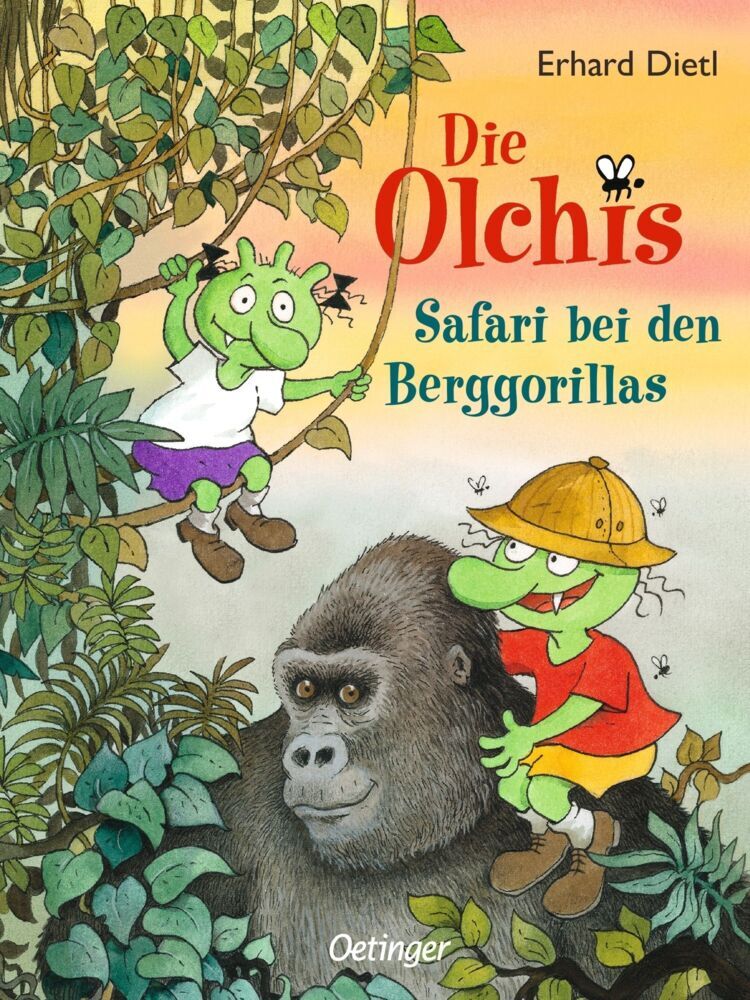 Die Olchis. Safari bei den Berggorillas (Erhard Dietl)