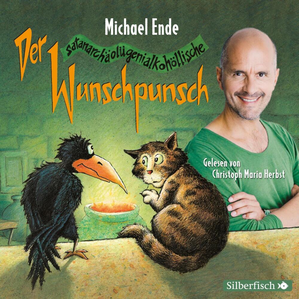 Der satanarchäolügenialkohöllische Wunschpunsch - Die Lesung, 4 Audio-CD (Michael Ende)
