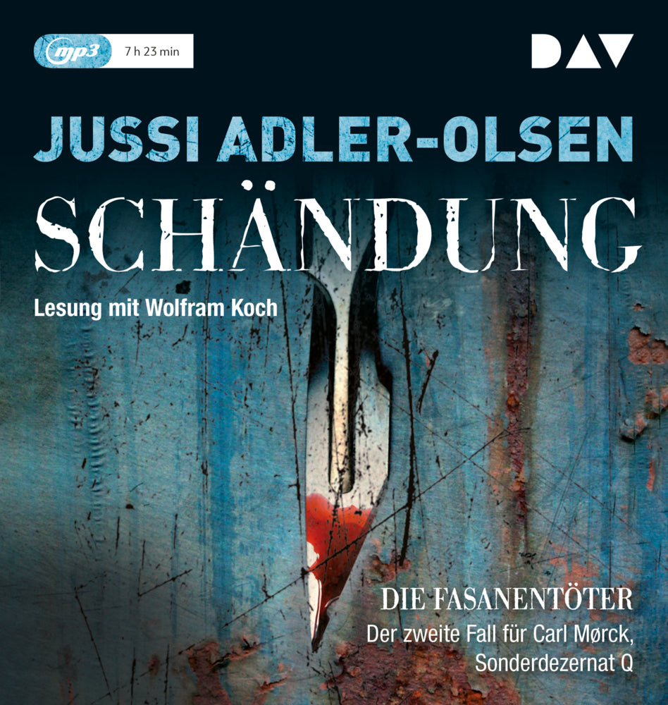 Schändung Der zweite Fall für Carl Mørck, Sonderdezernat Q, 1 Audio-CD, 1 MP3 (Jussi Adler-Olsen)