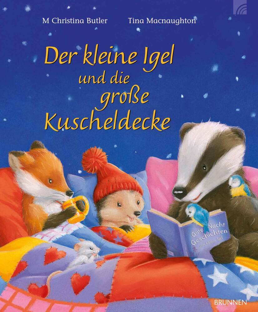 Der kleine Igel und die große Kuscheldecke (M Christina Butler)
