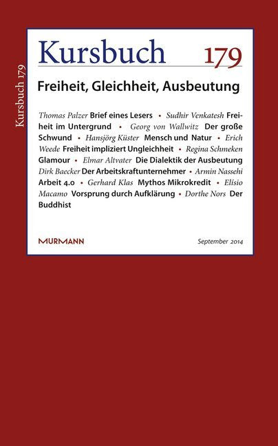 Kursbuch 179 (Armin Nassehi)