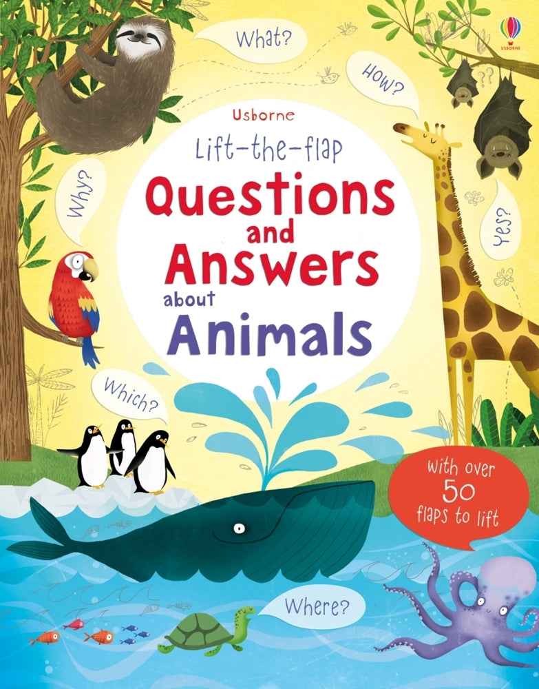 Lift-the-flap Questions and Answers about Animals (Katie Daynes)