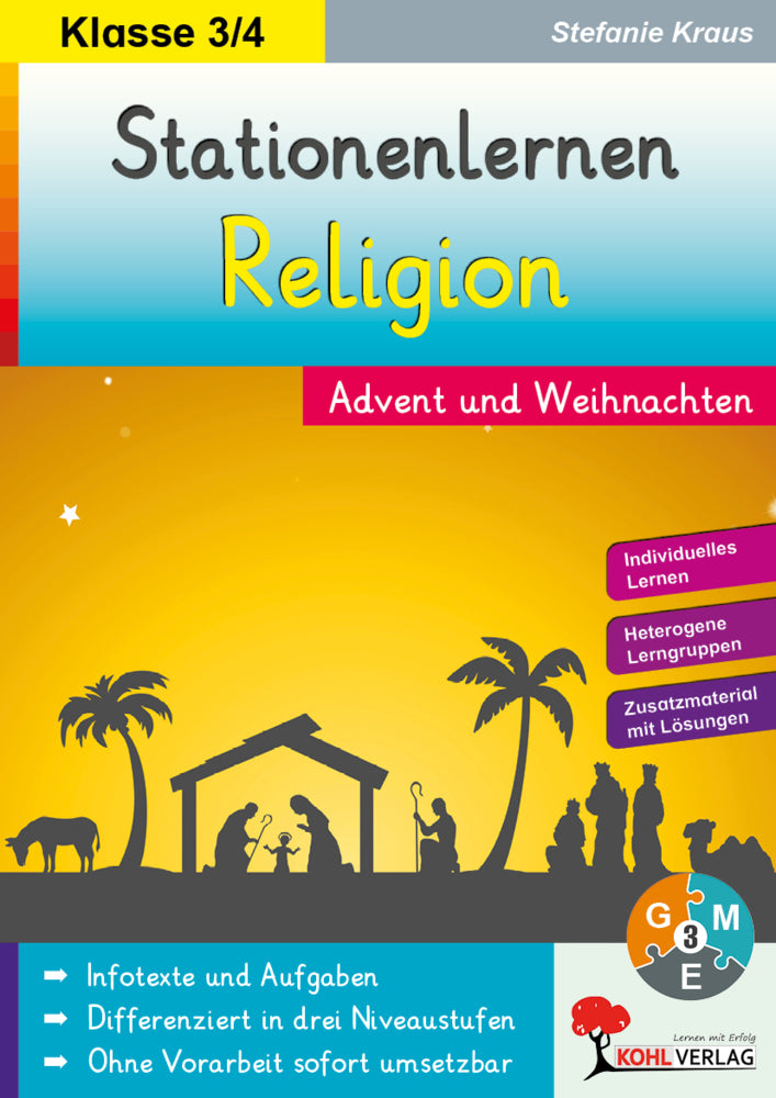Stationenlernen Religion / Grundschule (Stefanie Kraus)