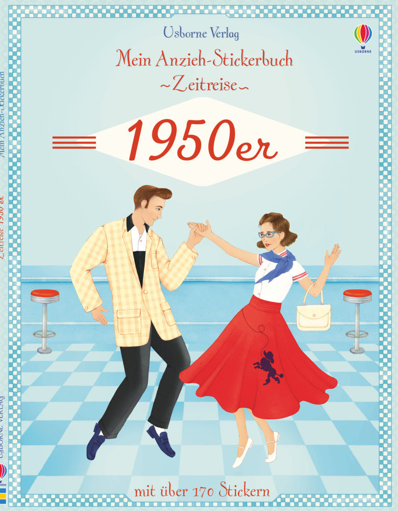 Mein Anzieh-Stickerbuch Zeitreise: 1950er (Megan Cullis)