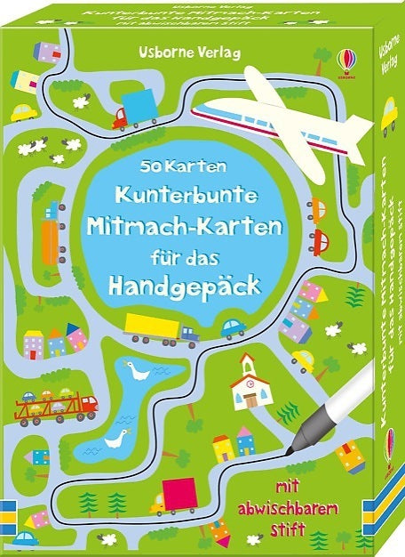 50 Karten: Kunterbunte Mitmach-Karten für das Handgepäck (Catriona Clarke)