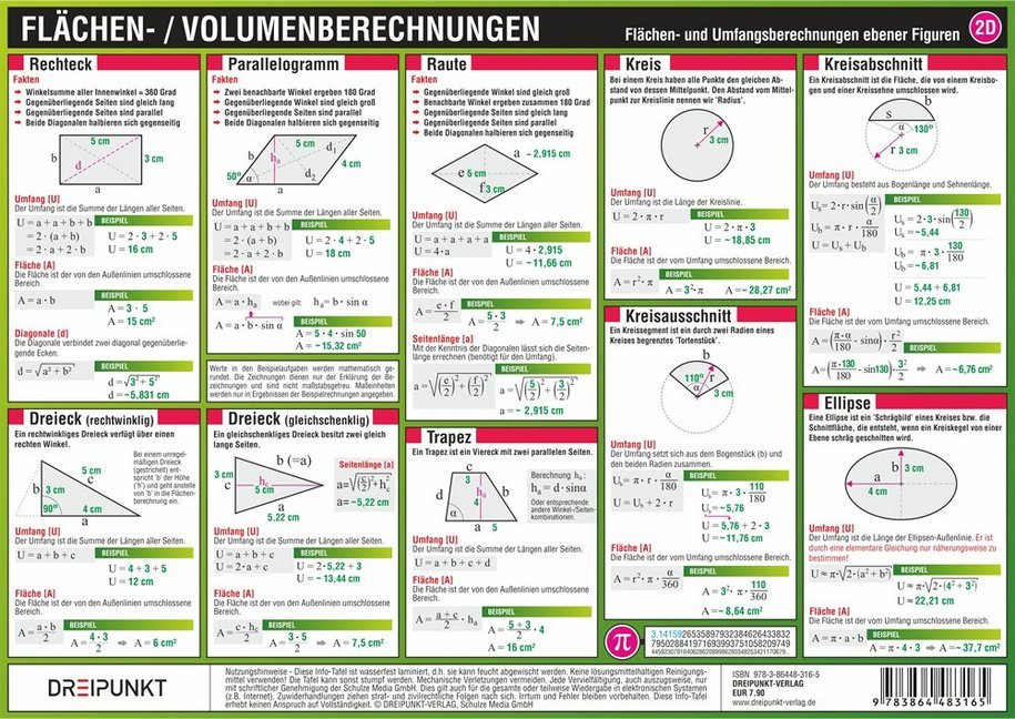 Flächen- und Volumenberechnungen (Michael Schulze)