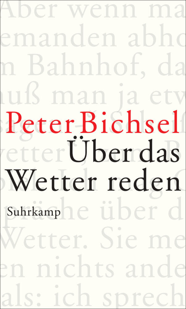 Über das Wetter reden (Peter Bichsel)